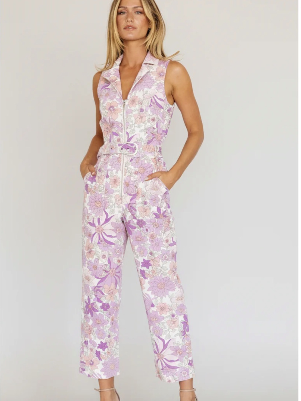 Baltic Born JoJo Sleeveless Jumpsuit LARGE NWT